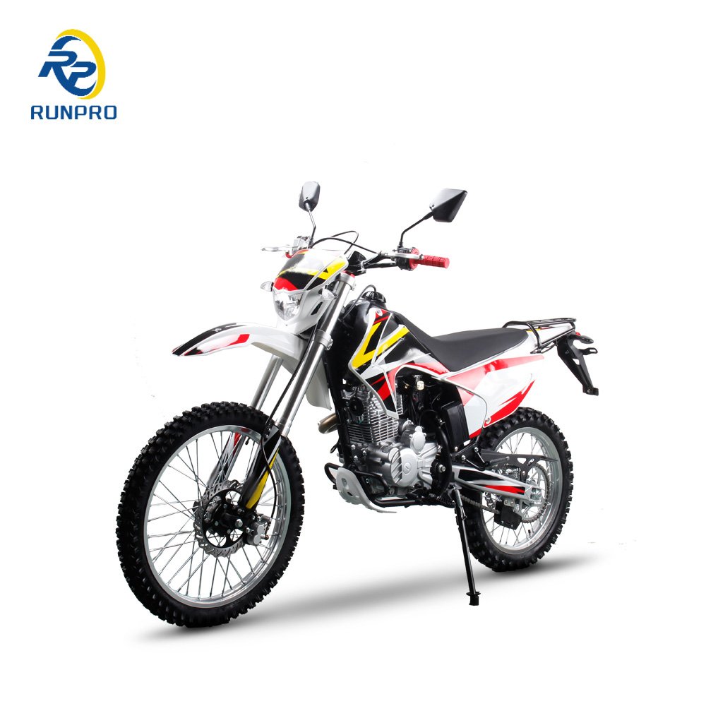 New Arrival 250cc Single Cylinder Petrol Off-Road Dirt Bike Adult 4 Stroke Motorcycle Electric Fuel Disc Brake F/R Kick Start