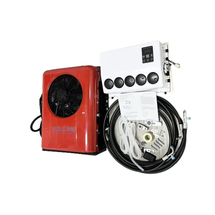New Design Split 12v 24V Truck Sleeper Parking air Conditioner Truck Electric Parking Cooler