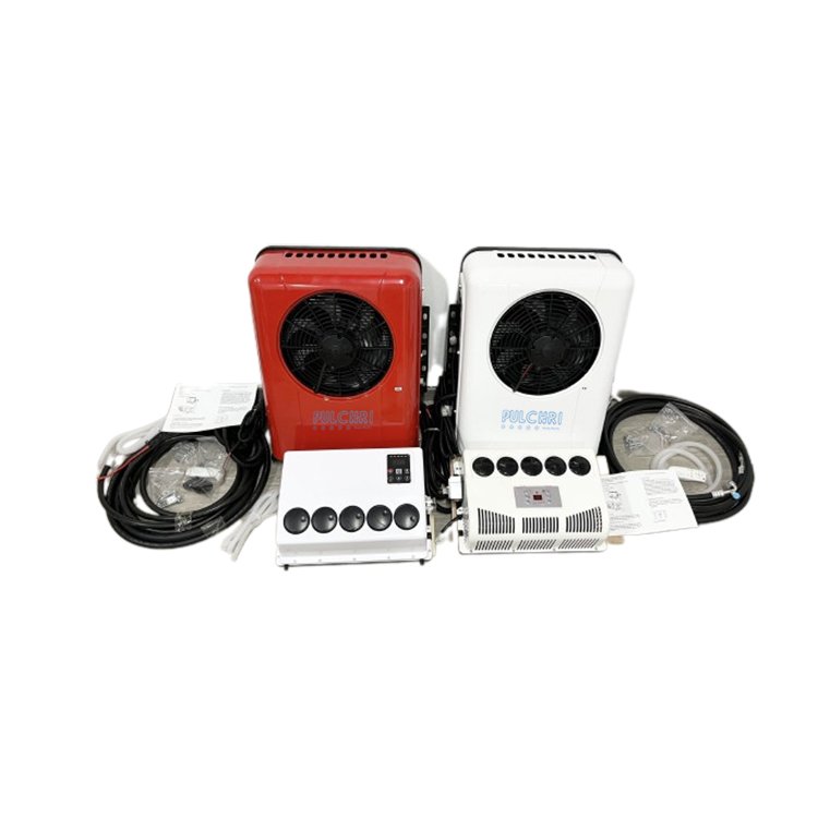 New Design Split 12v 24V Truck Sleeper Parking air Conditioner Truck Electric Parking Cooler