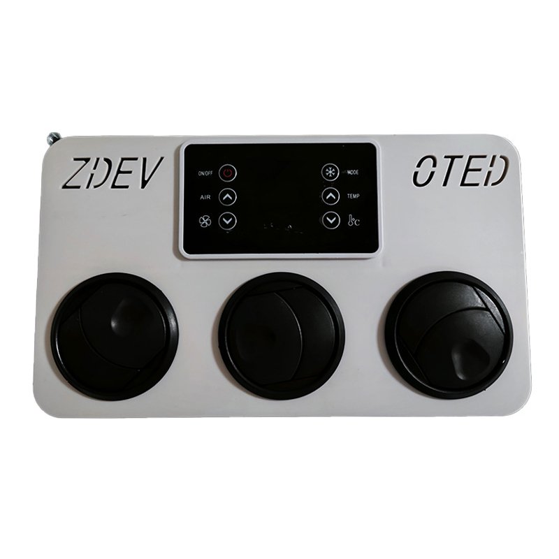 24V AC 12V Truck Air Conditioner Electric Rooftop Air Conditioning for Motorhome Caravan Auto Parking Conditioner for Cars