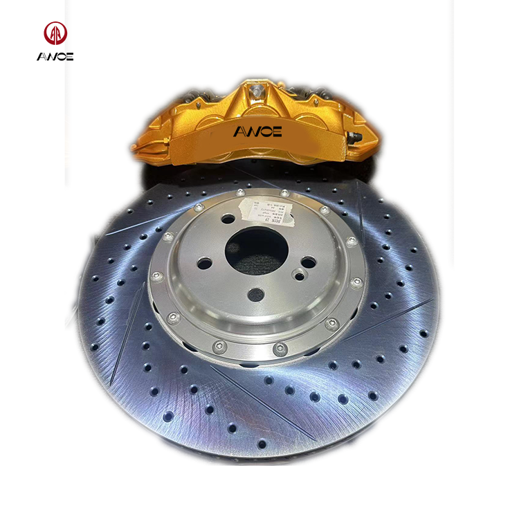 Forged Racing Brake Caliper 6 Pistons 360Mm 380Mm 390Mm 400Mm for AMG6 C63 benz W205 W213 W222 W176 Gle53 Brake Kit 21inch