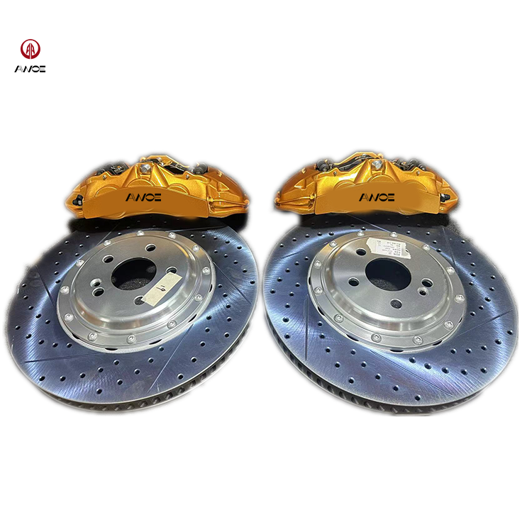 Forged Racing Brake Caliper 6 Pistons 360Mm 380Mm 390Mm 400Mm for AMG6 C63 benz W205 W213 W222 W176 Gle53 Brake Kit 21inch
