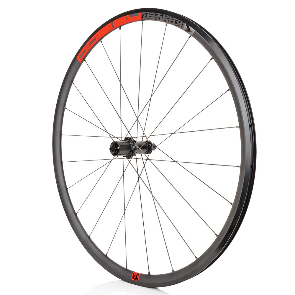 Koozer RS1500 Road Rear Rim Brake Bicycle Wheel 700C 20 24 Hole 5x130mm QR HGR XDR MSR 10 11 12S Tubeless Ready Ratchet 622 DT