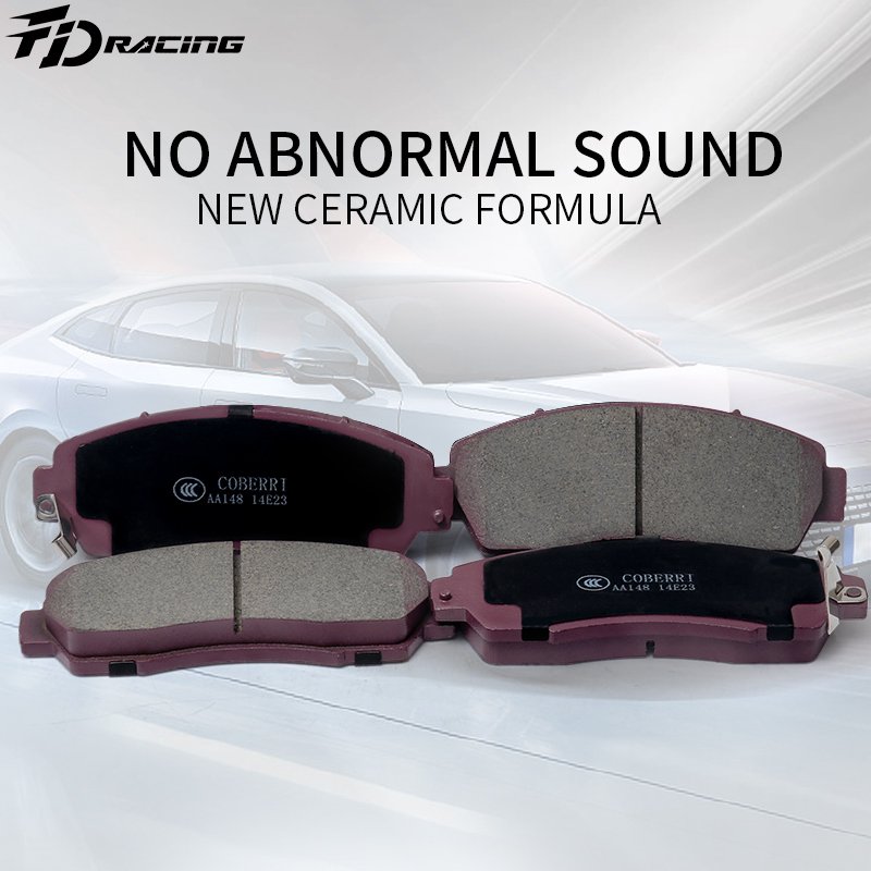 Manufacturer Car Brake Pads Noiseless New Ceramic Formula Pastillas De Freno Brake Pads for Jetour Dashing T2 X70 Plus X90 Plus
