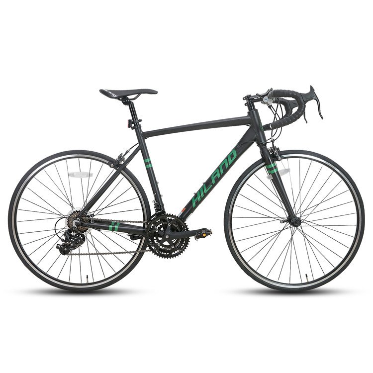 JOYKIE HILAND Red 700C 21 Speed Alloy Frame Bicycle Race Cycle Road Bike for Men