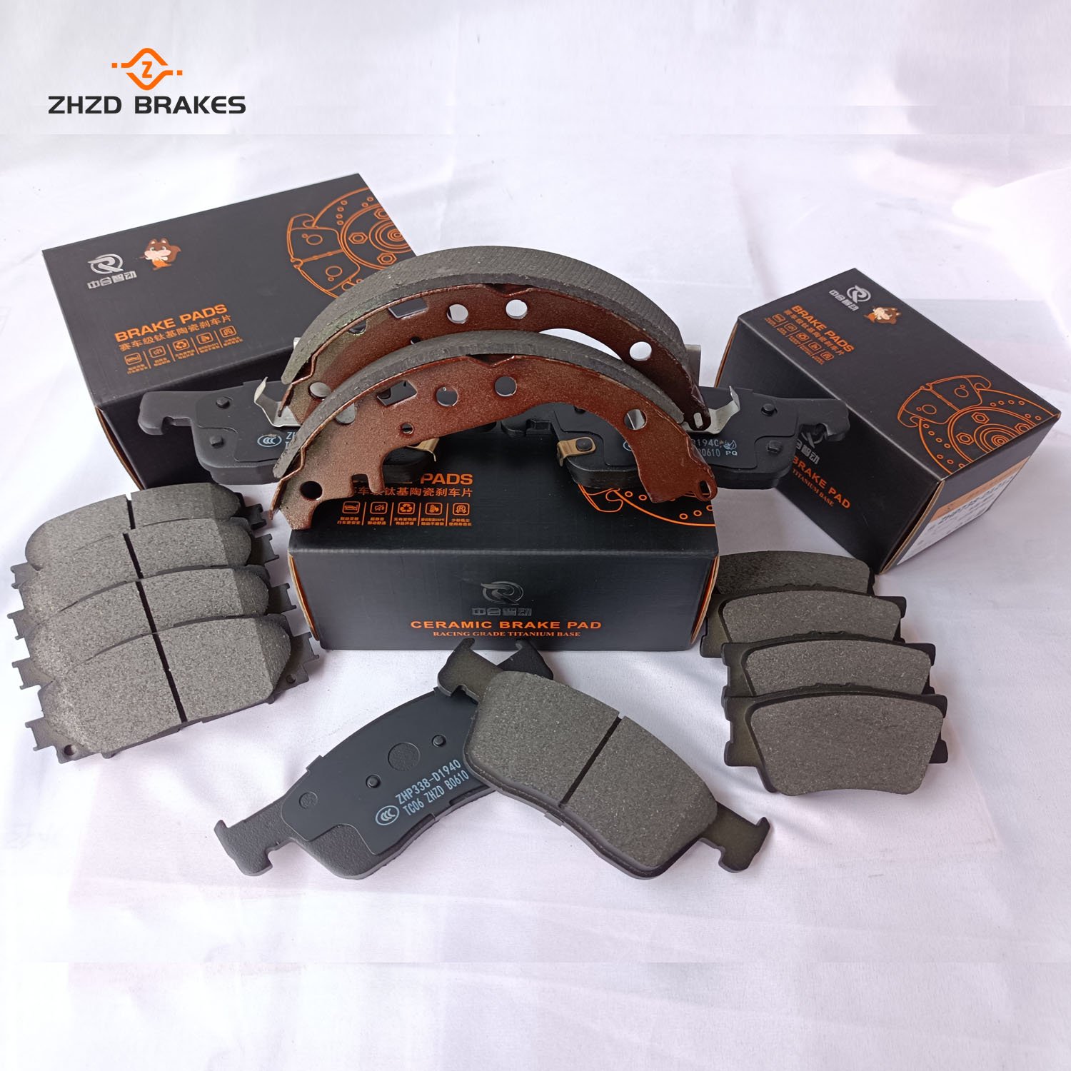D1052 D908 Car Spare Parts Auto Front Brake Pads Car Break Pad OEM 0446530340 Car Semi Metallic Ceramic Auto Disc Brake Pad