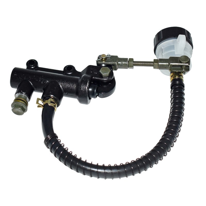 Motorcycle Rear Brake Master Cylinder Pump Motorbike ATV Dirt Bike Hydraulic Brake Pump Refit for Kawasaki Ninja ZX6 ZX7