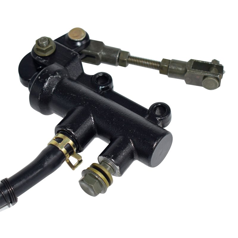 Motorcycle Rear Brake Master Cylinder Pump Motorbike ATV Dirt Bike Hydraulic Brake Pump Refit for Kawasaki Ninja ZX6 ZX7