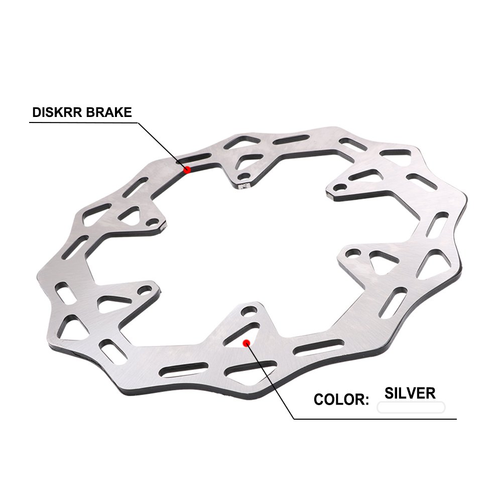 JFG Easy Install XV VIRAGO 5AJ H628 SRV S RENAISSA 250CC XVS XP T MAX DRAG STAR XV VIRAGO 4PW G848 Steel Brake Disc for YAMAHA
