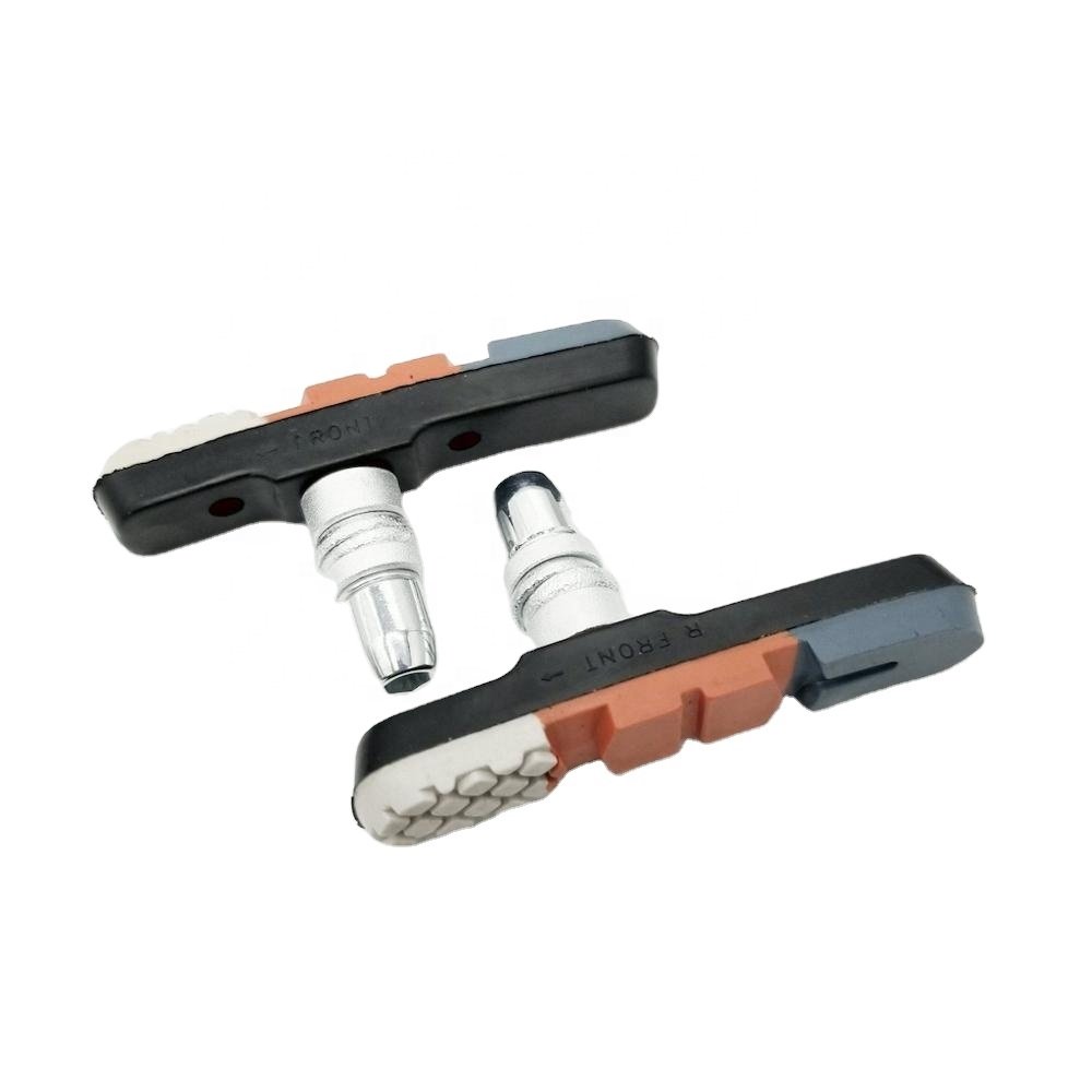EU Standard Quality Folding MTB Mountain Bike V-Brake Bicycle Brake Shoes Bicycle Brake Pads