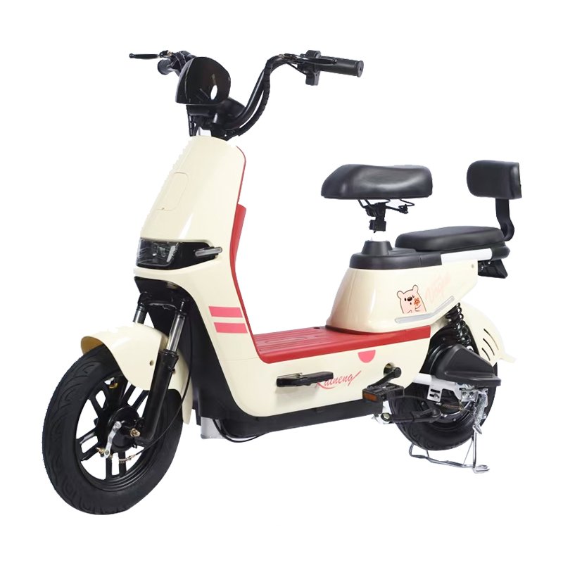 14Inch Electric Bike for Sale With Pedals Two Seats Scooter Electric City Bike 350W Adult Electric Scooters City Bike Motorcycle