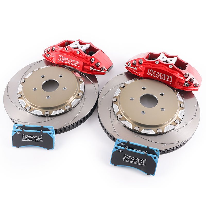 Best Seller High Quality Aluminum Anodizing 4 6 Piston Caliper Front Wheel for Ford Focus RS Taurus Kuga 4 6 Pot Big Brake Kit