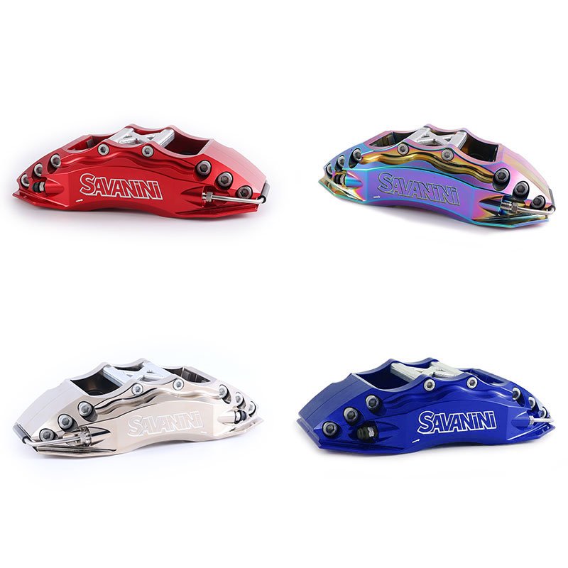 Best Seller High Quality Aluminum Anodizing 4 6 Piston Caliper Front Wheel for Ford Focus RS Taurus Kuga 4 6 Pot Big Brake Kit