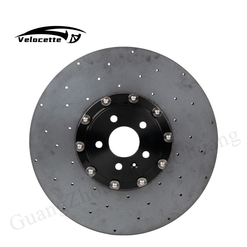 New Carbon Fiber Ceramic Brake Disc for Mercedes GLE 63 2018 2021 Audi S5 A4 Fender BMW F20 F30 Compatible with Carbon Rotor