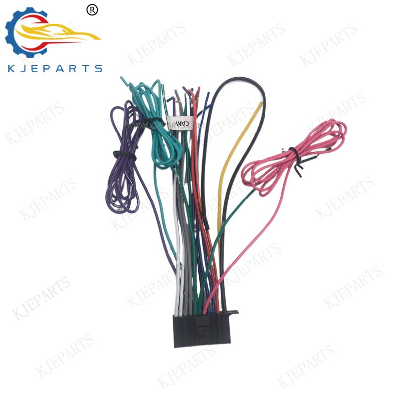 22 Pin Connector Adapter Horn Power Wiring Cord for KENWOOD-S Car CD Audio Plug Harness