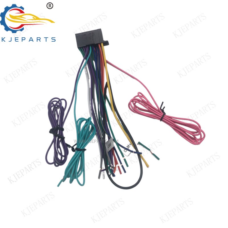 22 Pin Connector Adapter Horn Power Wiring Cord for KENWOOD-S Car CD Audio Plug Harness
