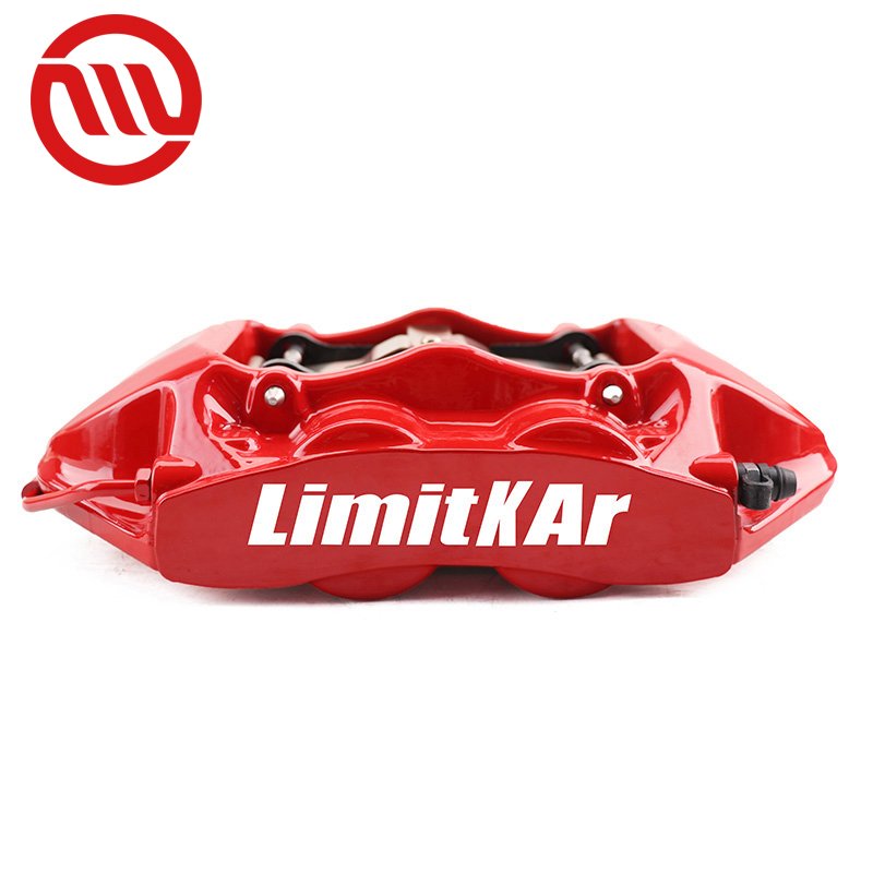Racing GT4 4pot Brake Caliper Rear Kit with 345/380mm Rotor Disc and Brake Pad for Honda VW Audi BMW Toyota