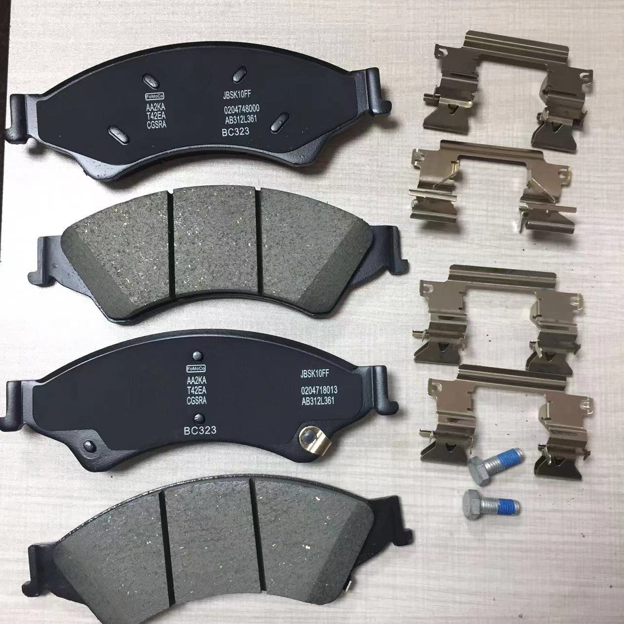 Ranger Pickup BT50 T6 2012-2016 2.2 3.2L Automotive Parts AB31-2L361-AB Front Brake Pads