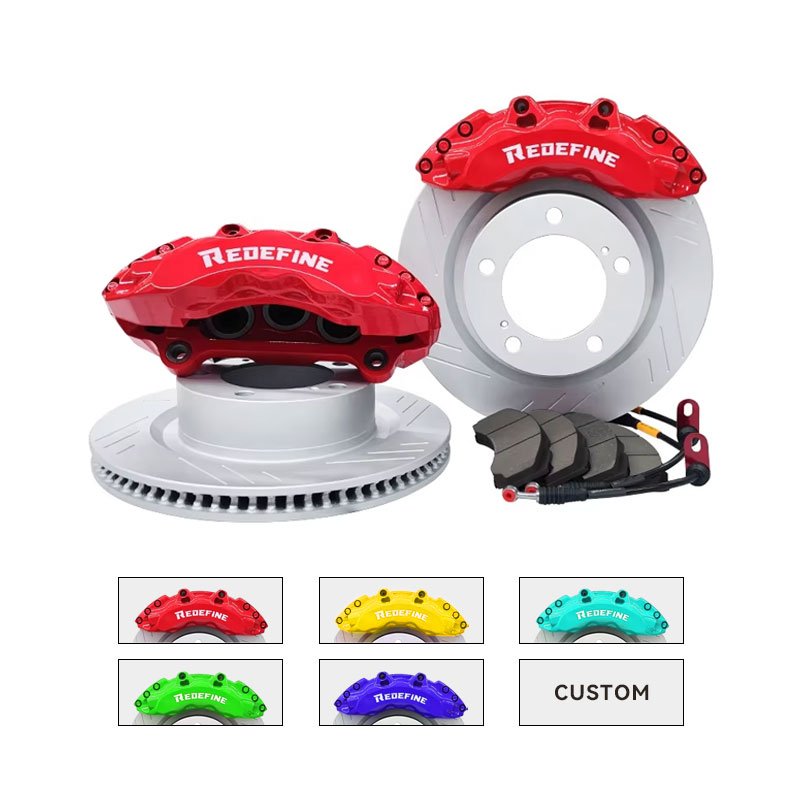 Custom High Quality Forged Aluminum Alloy 6 Pots Front Brake Calipers Kit for Tank 400