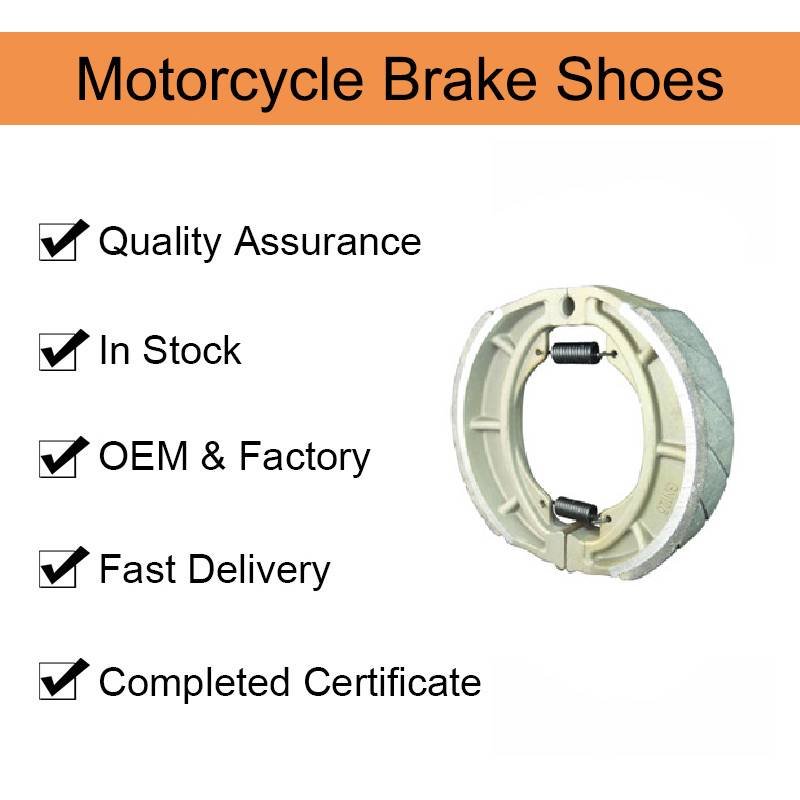 GS125 Oem Break Shoes Car Brake Shoes Factory