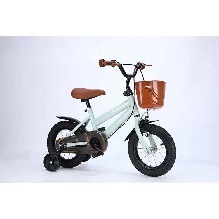 Factory Direct 12 Inch Girls Bicycle Single Speed Kids Bike with Steel Fork Brake Line Ordinary Pedal Cheap Kids Bicycle