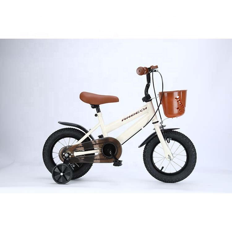 Factory Direct 12 Inch Girls Bicycle Single Speed Kids Bike with Steel Fork Brake Line Ordinary Pedal Cheap Kids Bicycle