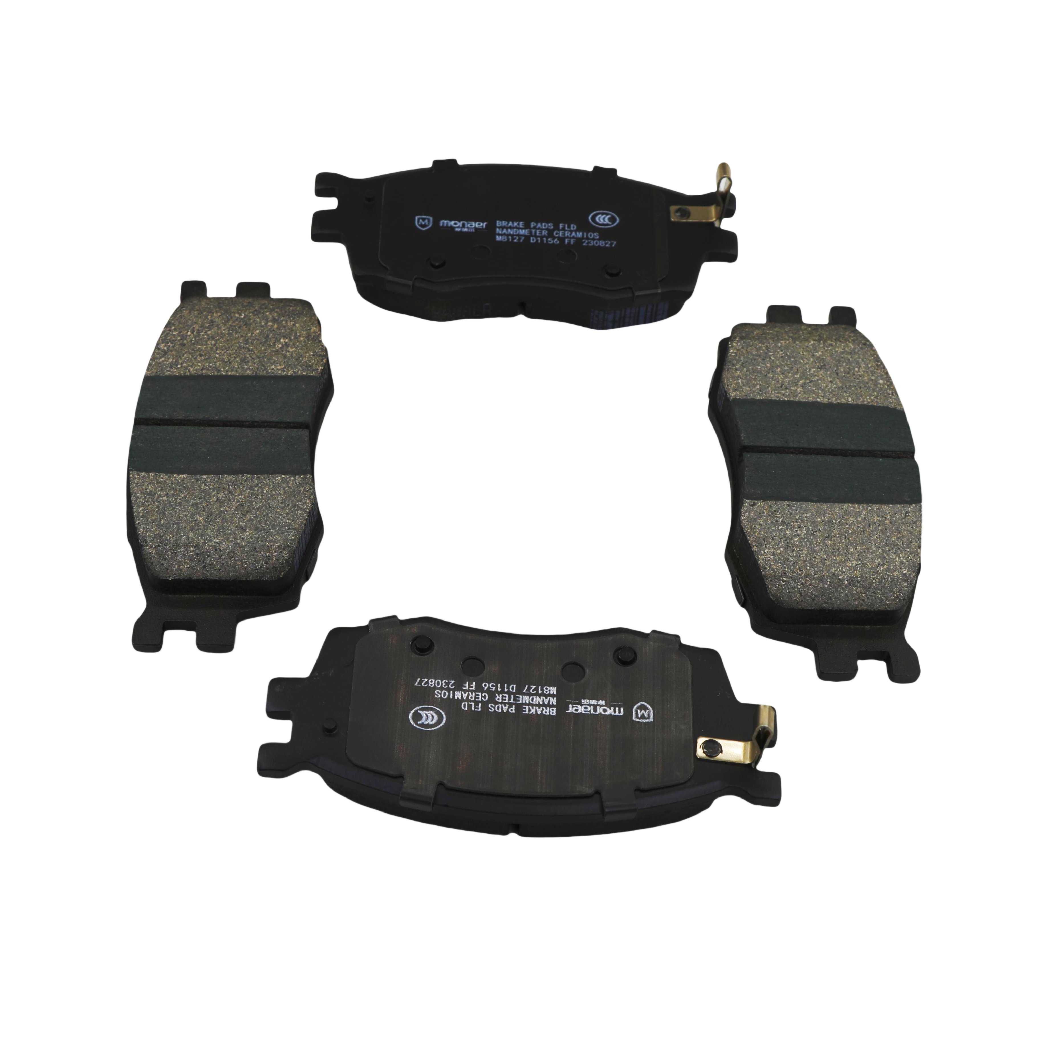 High Performance Front Ceramic Brake Pad D1156 for Hyundai
