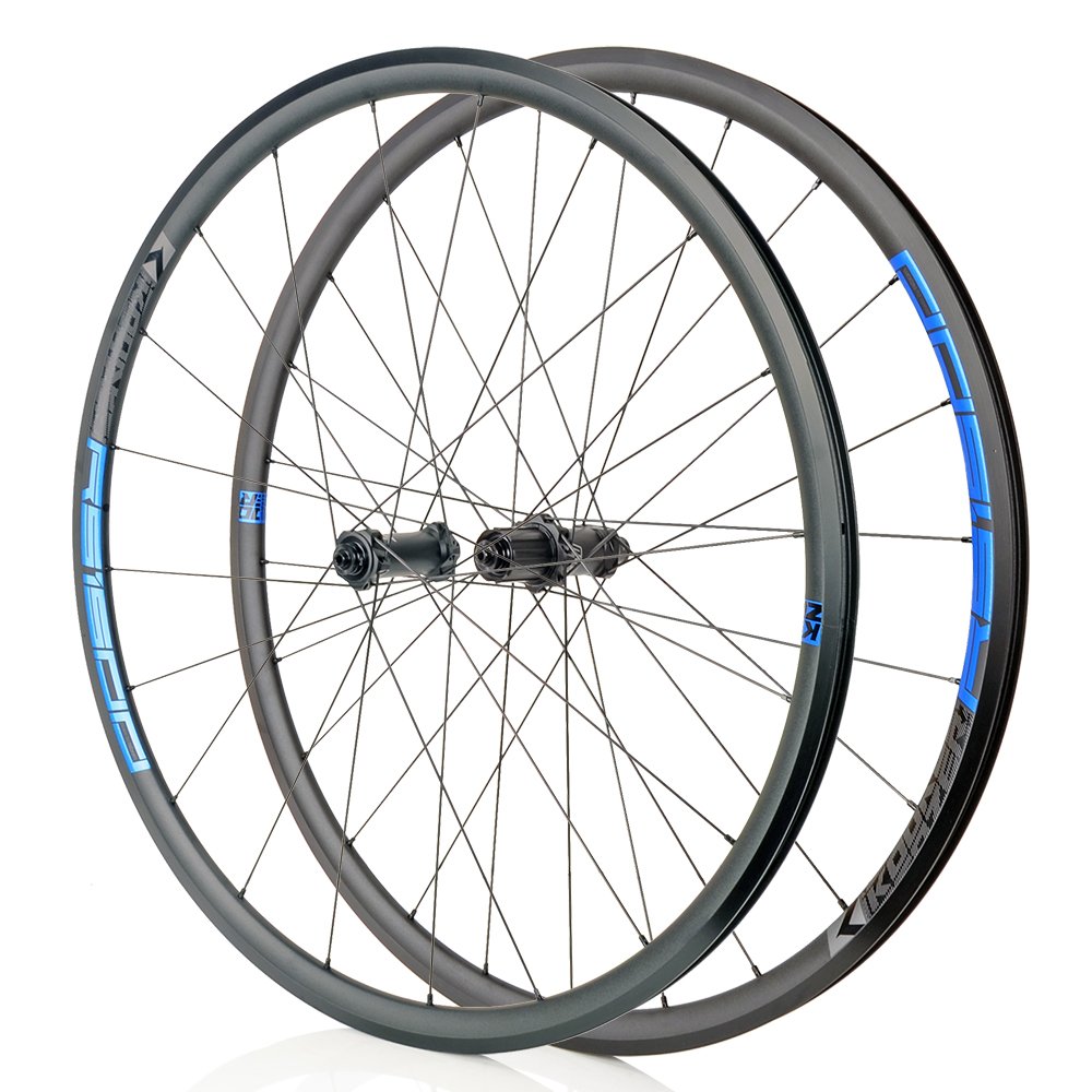 Koozer RS1500 Road Rim Brake Bicycle Wheel Set 700C 20 24 Hole 5x100 5x130mm QR HGR XDR MSR 10 11 12S Tubeless Ready Ratchet 622