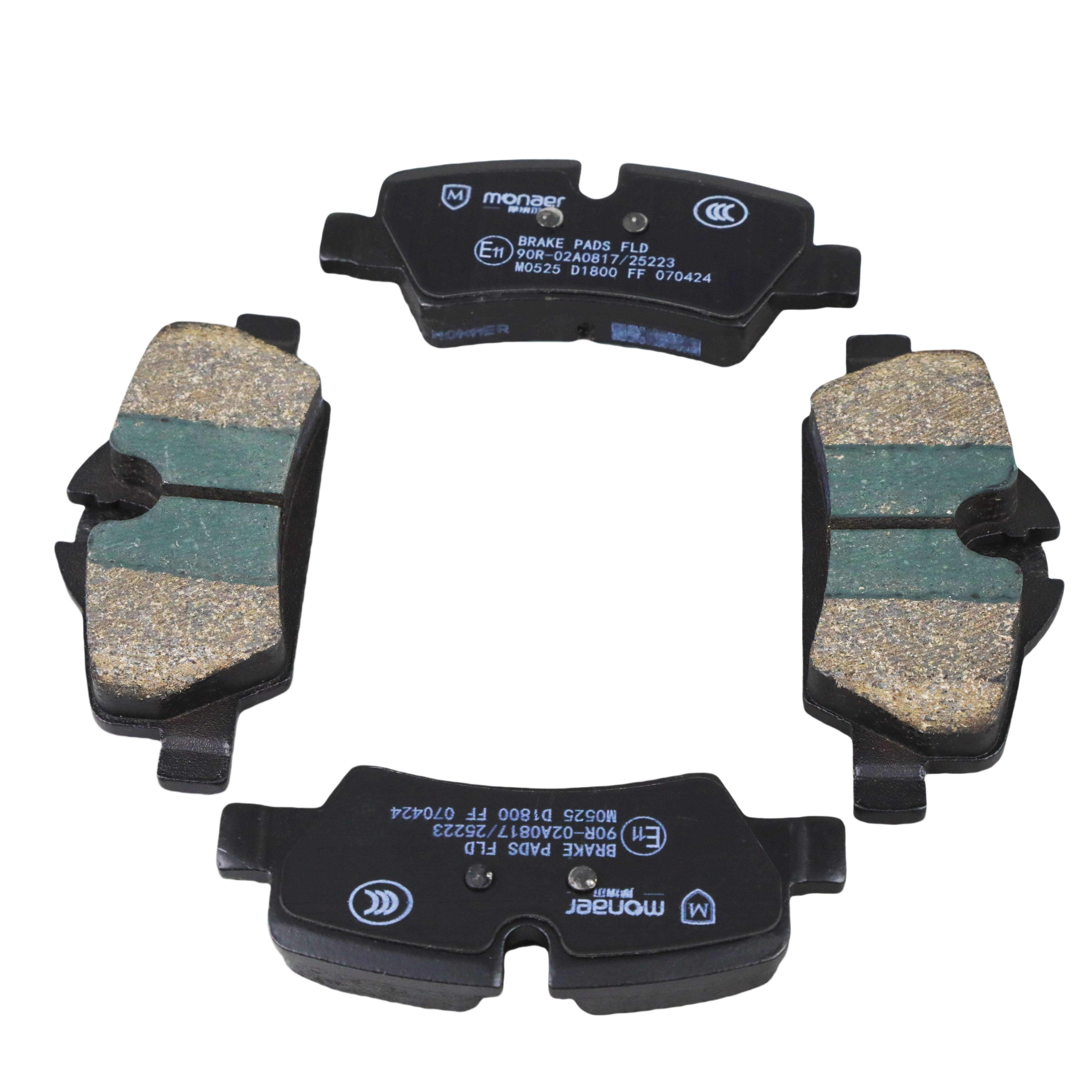 Automotive Brake Pad Manufacturers Rear Brake Pad D1800 Ceramic Brake Pads for BMW