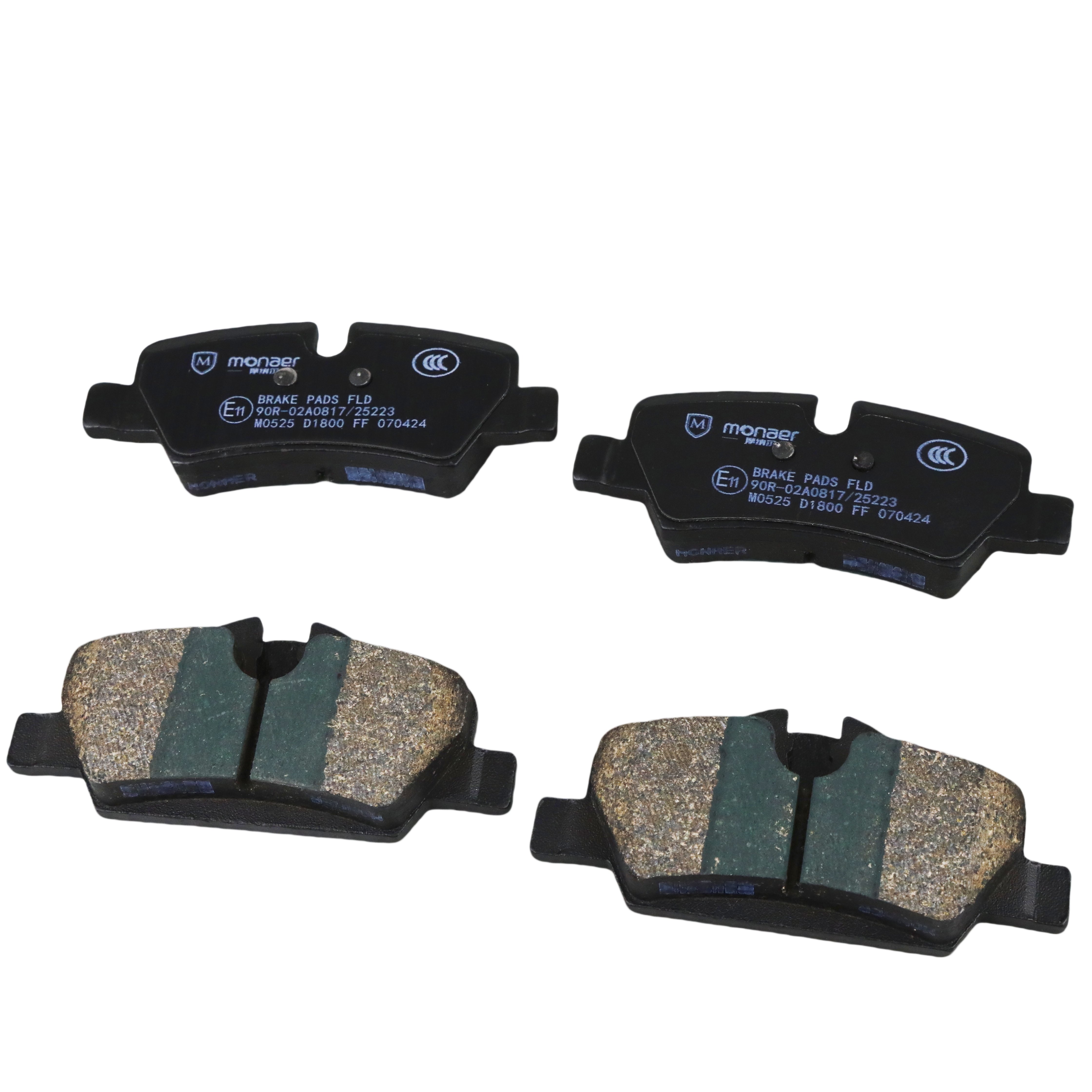 Automotive Brake Pad Manufacturers Rear Brake Pad D1800 Ceramic Brake Pads for BMW
