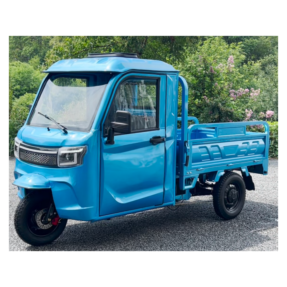 EEC Long Range Heavy Load 3000W Closed CAB Electric Tricycle Direct Sales From Manufacturer