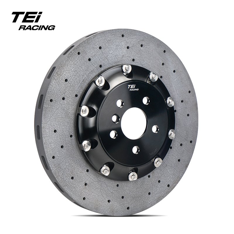 Carbon Fiber Ceramic Rotor for High-Performance Car Brakes and BMW Audi and Benz Brake Systems