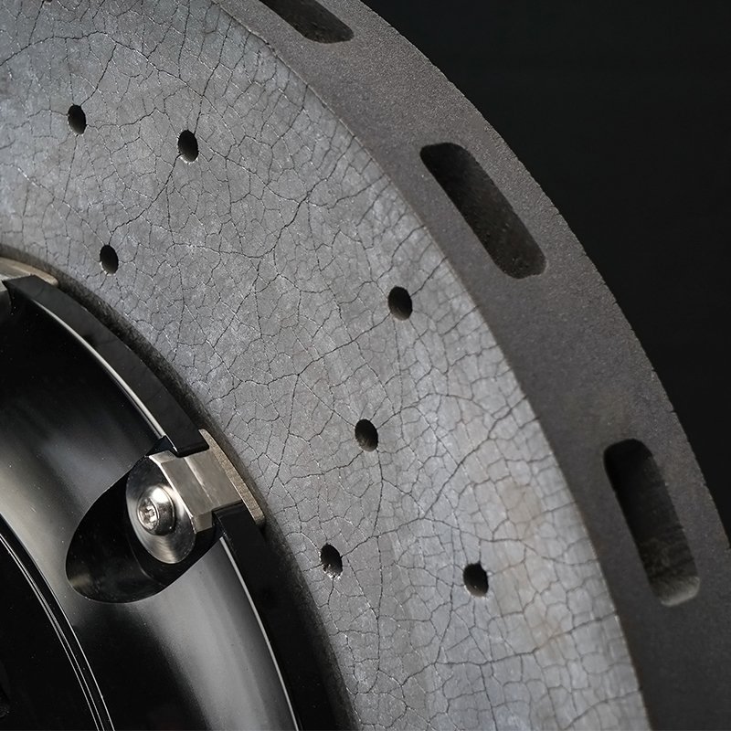 Carbon Fiber Ceramic Rotor for High-Performance Car Brakes and BMW Audi and Benz Brake Systems