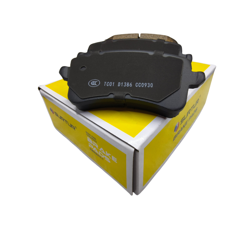 SURTUR New REAR Brake Pad D1386 Ceramic Brake Pad for AUDI A4 A5 Q5 S4 S5 for SKODA for VW