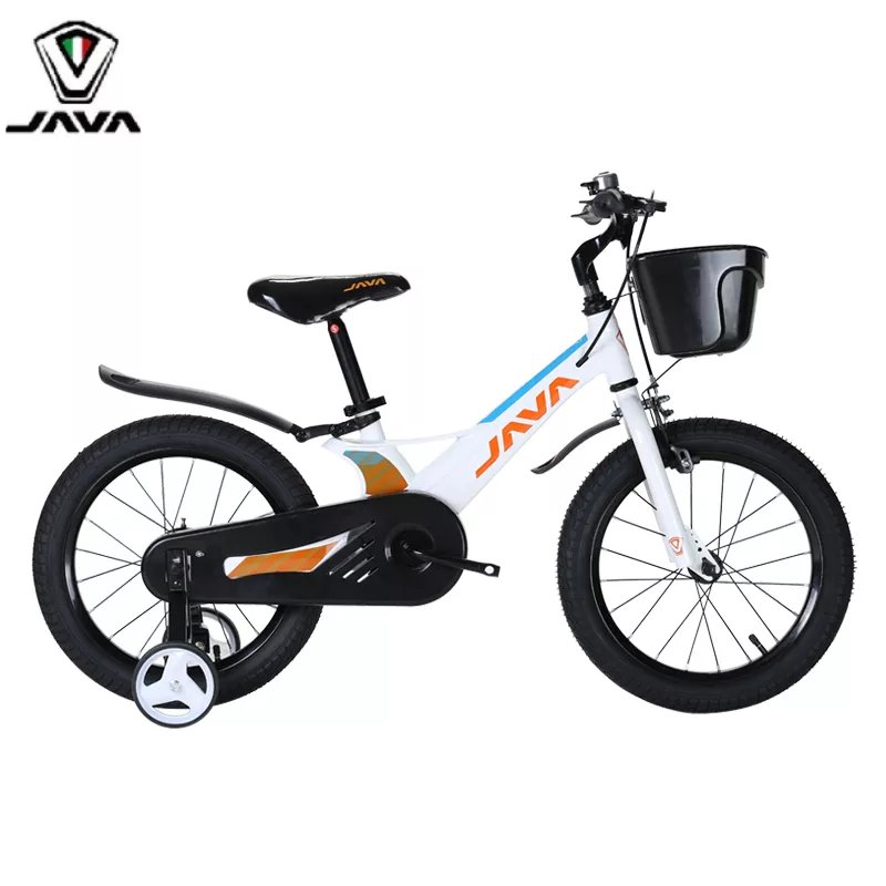 Java Kid Balance Auxiliary Wheel Mini 14 16 18 Inch Magnesium Toddle Bikes for 3- 9 Years Kids Children With Training Wheels