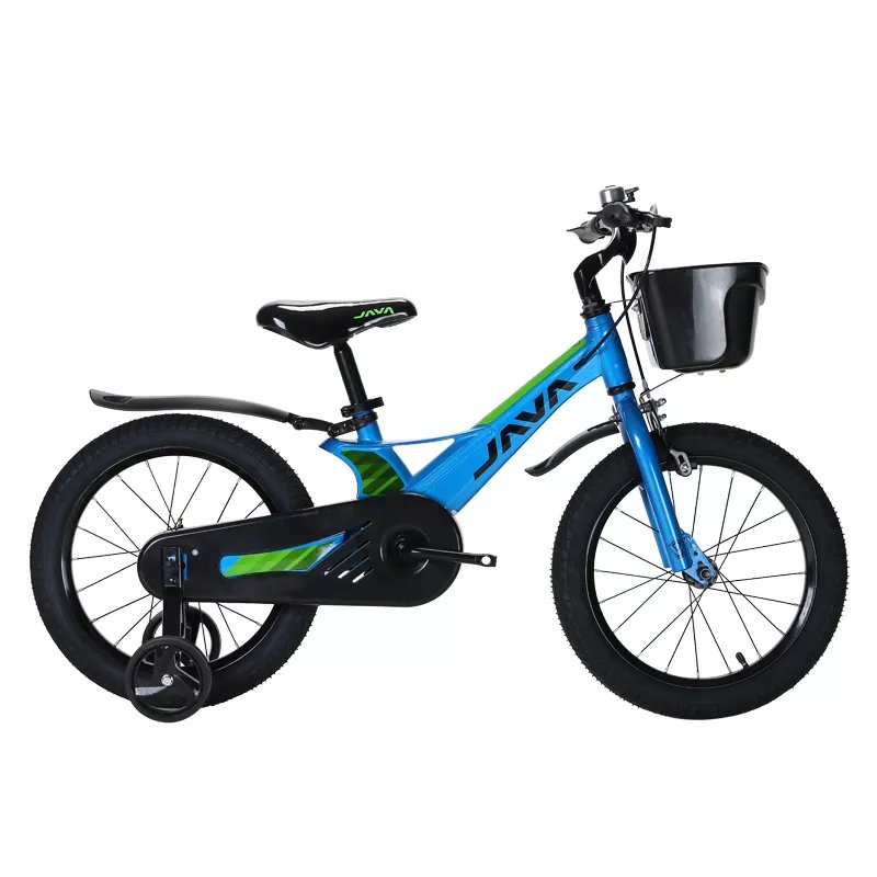 Java Kid Balance Auxiliary Wheel Mini 14 16 18 Inch Magnesium Toddle Bikes for 3- 9 Years Kids Children With Training Wheels