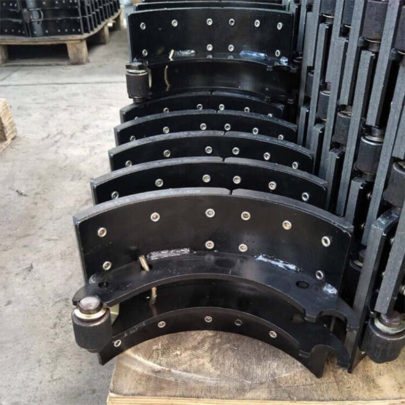 Heavy Truck Trailer Axle Brake Shoe Lining 4515 4707 Bc36 19486 19487 19488 Brake Lining