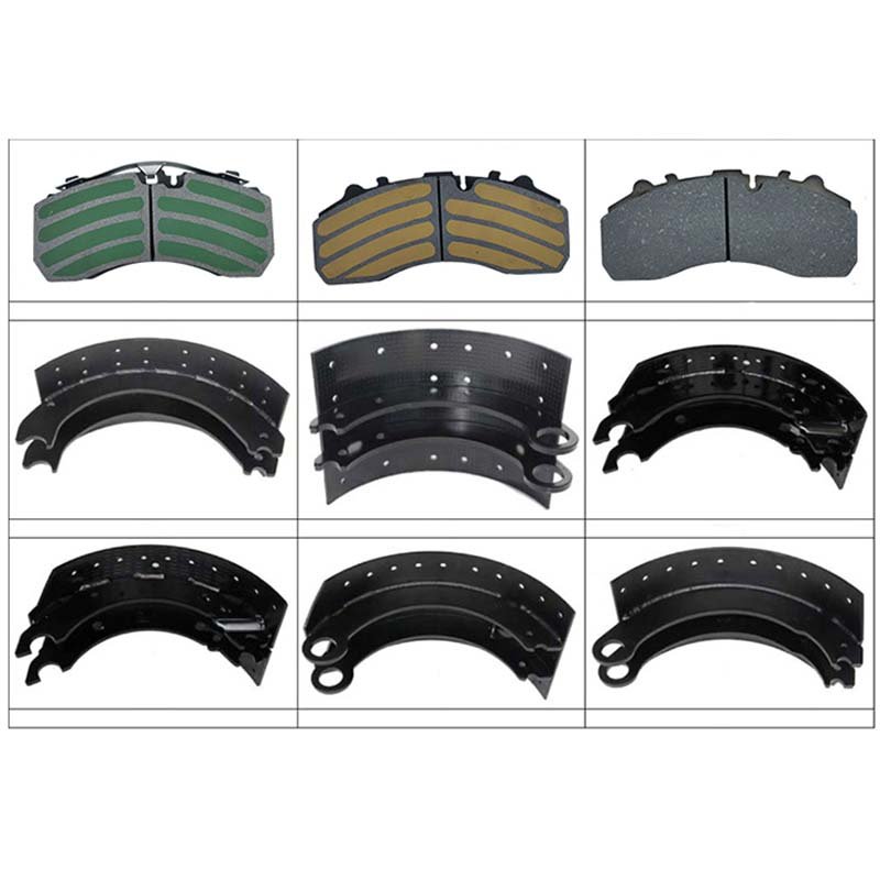 Heavy Truck Trailer Axle Brake Shoe Lining 4515 4707 Bc36 19486 19487 19488 Brake Lining