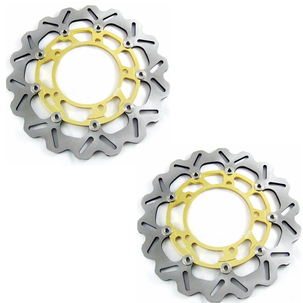 Motorcycle Brake Rotors Dominator Floating Front Brake Disc for SUZUKI Hayabusa GSXR1300 2008 2009 2010 2011 2012 2013 2014 2015