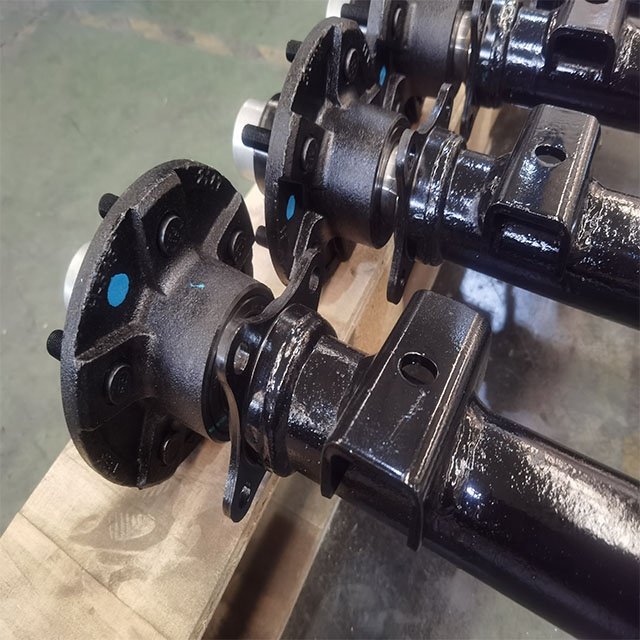 2300LBS-4000LBS Trailer Axle ,5 on 4.5", 5 on 4.75", 5 on 5", 5 on 5.5", and 6 on 5.5" Wheel Hub Bolt Pattern