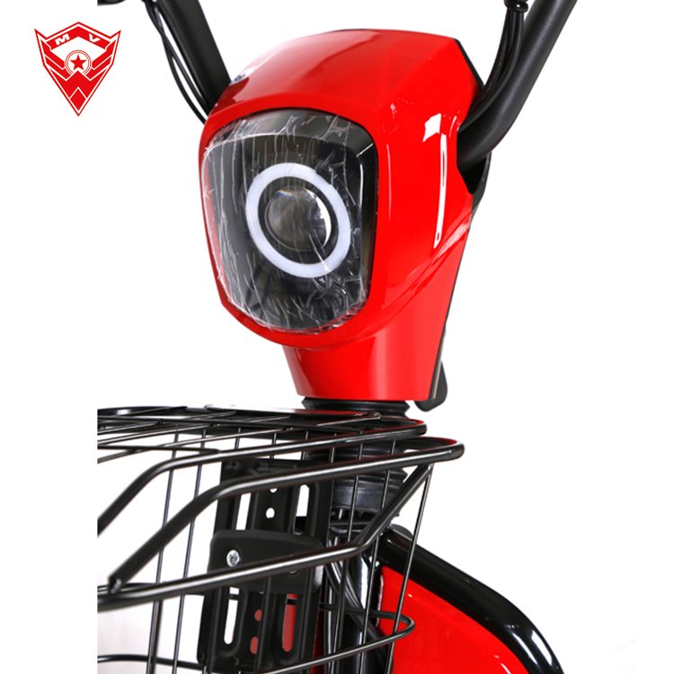 High Quality 14*2.5inch Vacuum Tyre City Electric Bike Drum Brake Electric Motorcycle Scooter for Adult Cheap E-bicycle