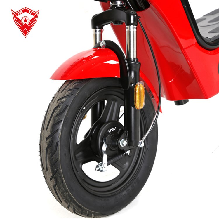 High Quality 14*2.5inch Vacuum Tyre City Electric Bike Drum Brake Electric Motorcycle Scooter for Adult Cheap E-bicycle