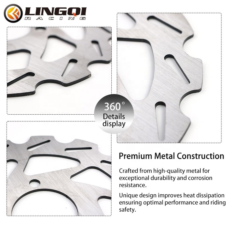 LING QI Electric Scooter Brake Disc 140mm for 47cc 49cc 2 Stroke Pocket Bike Mini Dirt Bike ATV Quad Mini Motorcycle