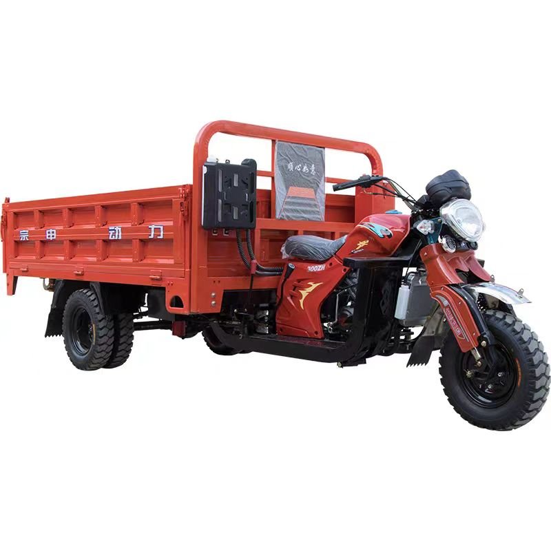 5 Wheels Petrol Rear Dumper Tricycle