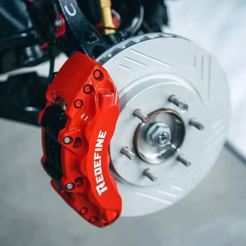 Custom Performance Forged 6 Pot Brake Caliper Front Tuning Brake Systems Big Brake Kit for Jeep JT Gladiator