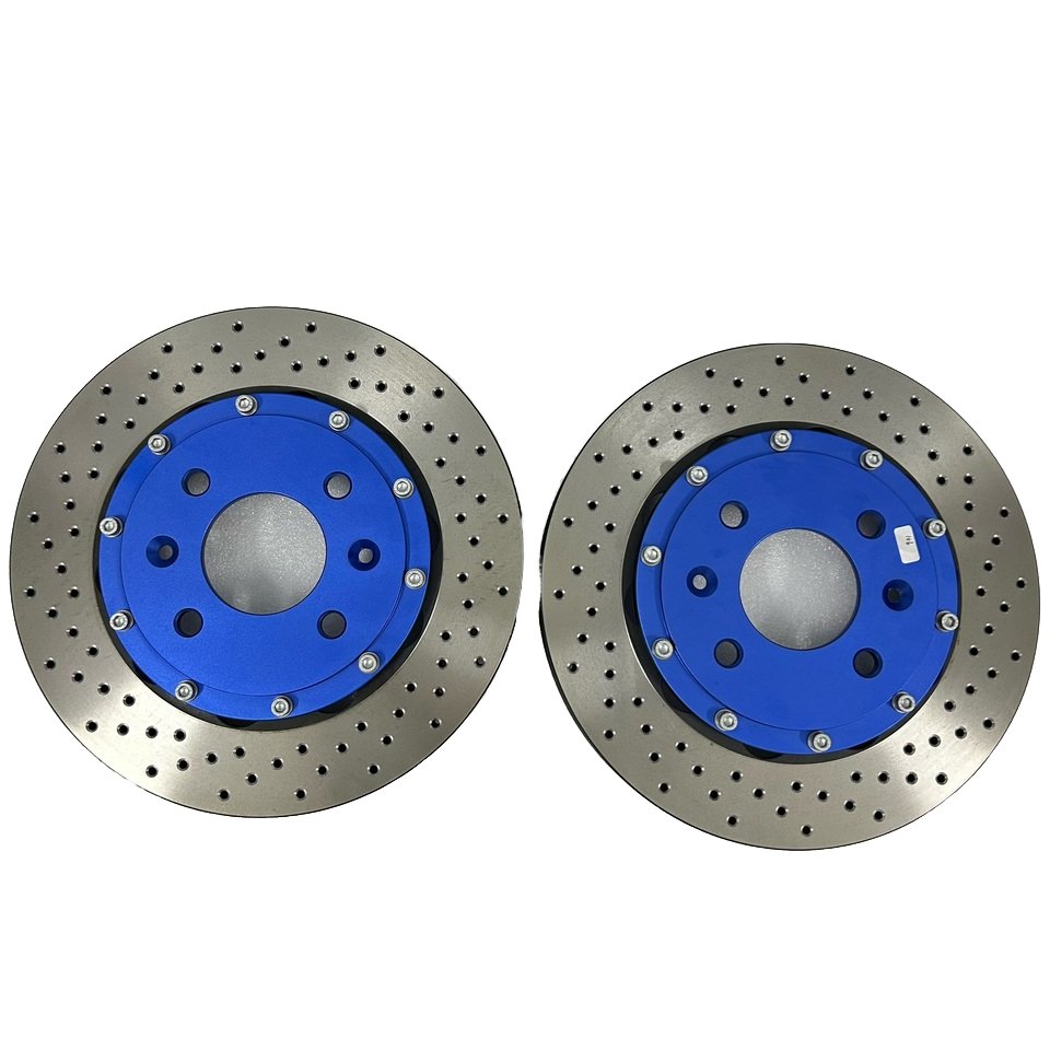 High Performance Sport Drilled Disc Customized According to Brake Disc OEM Number for Bmw Honda Mazda Audi A4 B9 New Condition