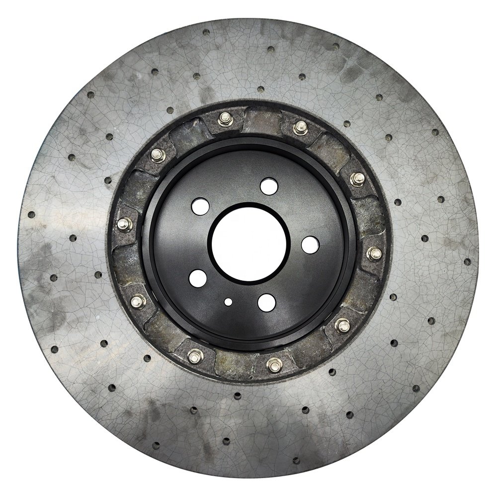 Hsingyik Front Carbon Ceramic Brake Disc for Audi RS4 RS5 R8 Lamborghini 380 MM 420615302D 420.615.301.G