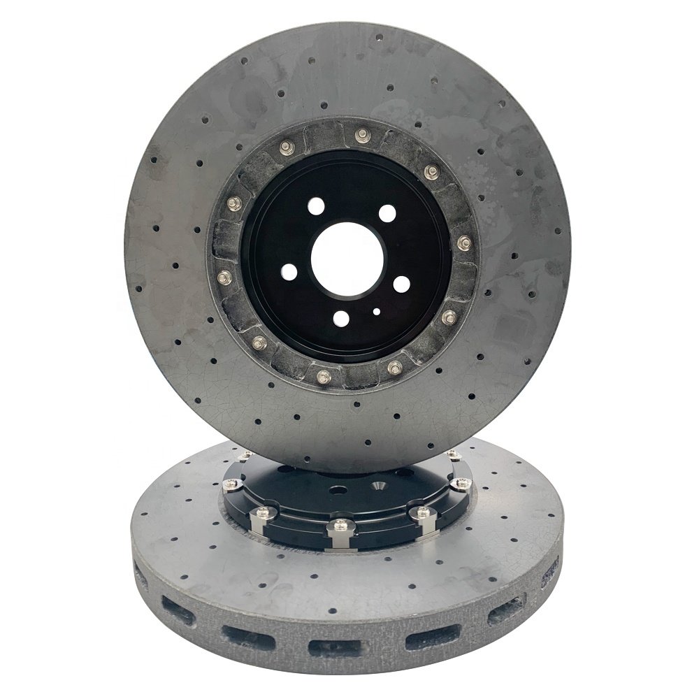 Hsingyik Front Carbon Ceramic Brake Disc for Audi RS4 RS5 R8 Lamborghini 380 MM 420615302D 420.615.301.G