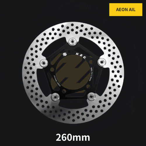 [Ready to Ship] Motorcycle 260MM Front Floating Brake Discs Rotors for AEON AIL