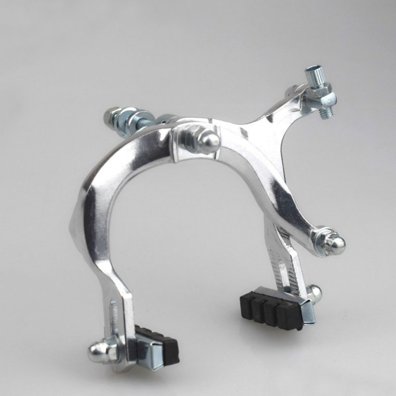 Silver M6 Bike V Brake Cable Adapter Steel Galvanizing Hollow Head Screw and Nut Bicycle Parts